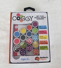 Fat Brain Toys Coggy Game Puzzle Ages 6 Problem Solving Gears