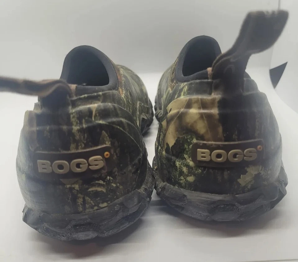 Bogs Men Size 7 Valley Walker Hunting Shoes Camo Waterproof Slip On Rubber Boots - Image 4 of 4