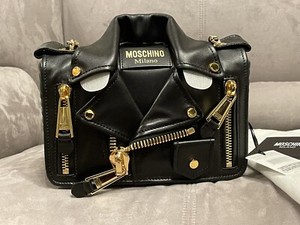 moschino biker bags
