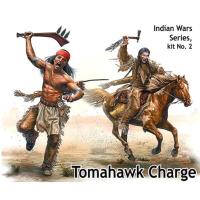 Master Box MB35192 Tomahawk Charge Indian Wars Series Kit No. 2   Game
