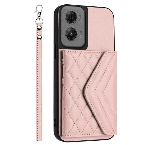 For Motorola Moto Stylus/Power/Play 2024 5G Case Lanyard Card Slot Wallet Cover - Picture 2 of 55