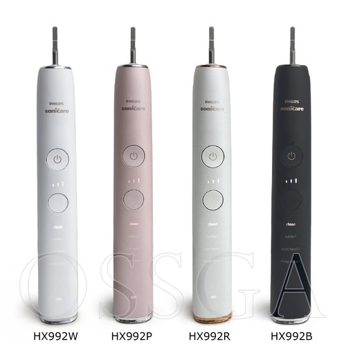 Philip Sonicare DiamondClean Electric sonic toothbrush Handle HX991W HX992B 991R - Zdjęcie 2 z 16