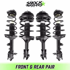 Front Rear Complete Struts Coil Springs for 2000-2006 Hyundai Elantra