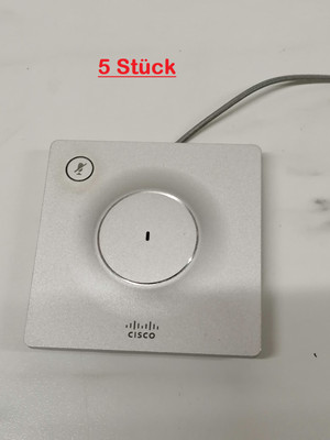 5x CISCO Tischmikrophone tabl60 TelePresence Table Microphone 60