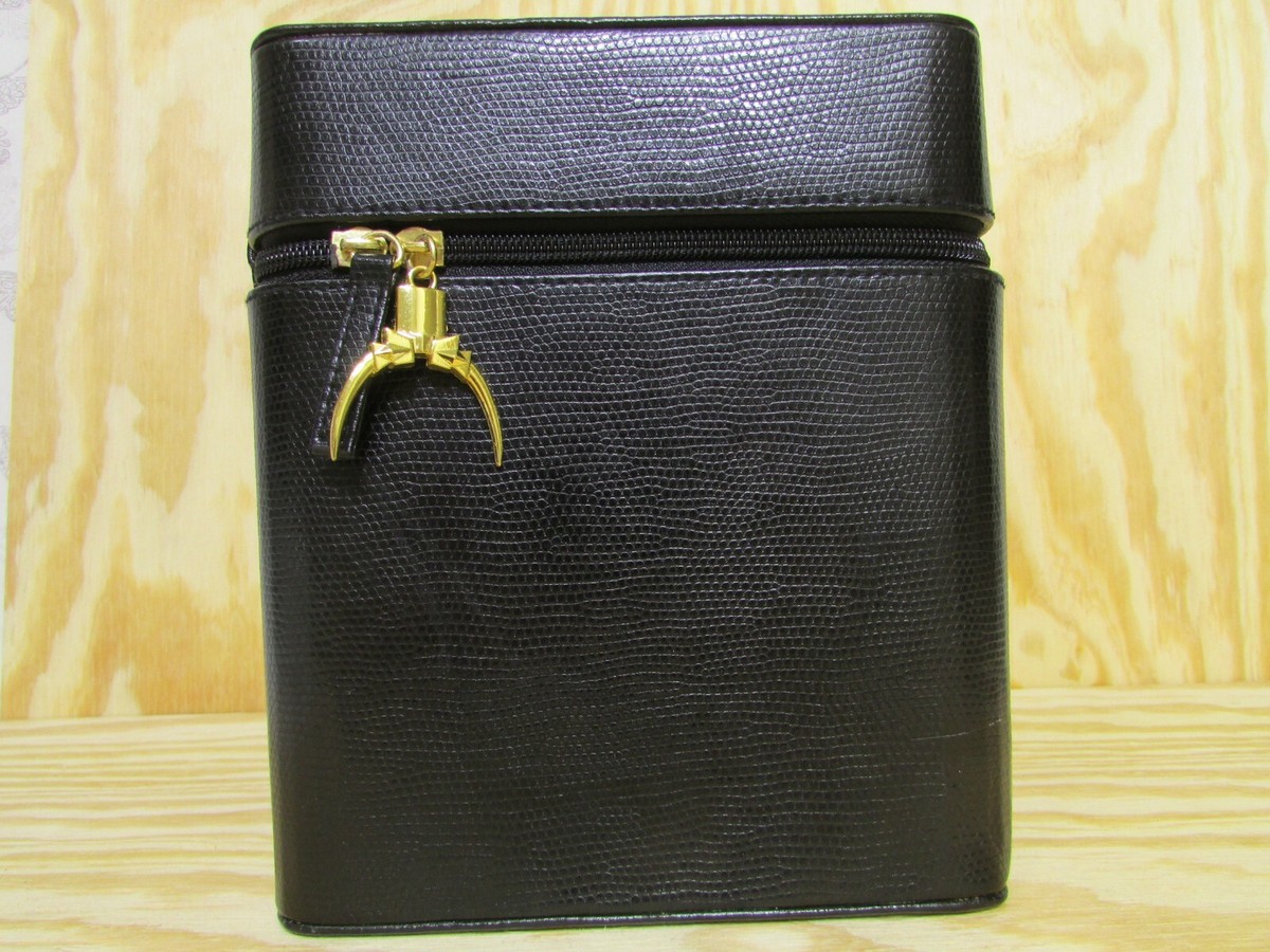 LADY GAGA FAME プレミア バニティ Lady Gaga Fame Black Zip & Top Handle Vanity Travel Makeup