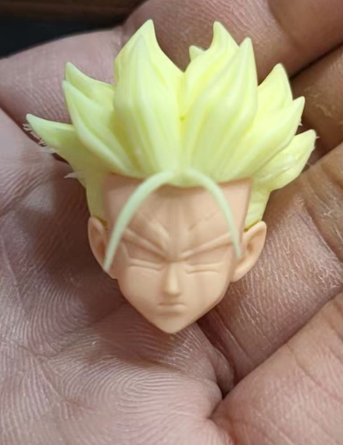 CUSTOM Dragon Ball Z S.H.Figuarts Super Saiyan trunks head in stock eBay