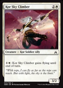 Kor Sky Climber x4 - Oath of the Gatewatch - NM-Mint, English - Oath of the Gate