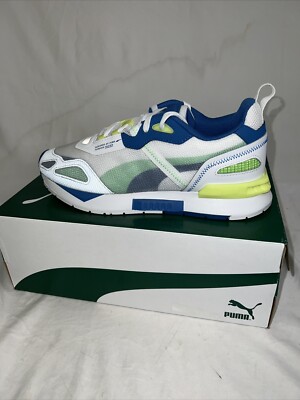New Puma Mirage Tech Paradise sz 10.5 White/Blue/Green