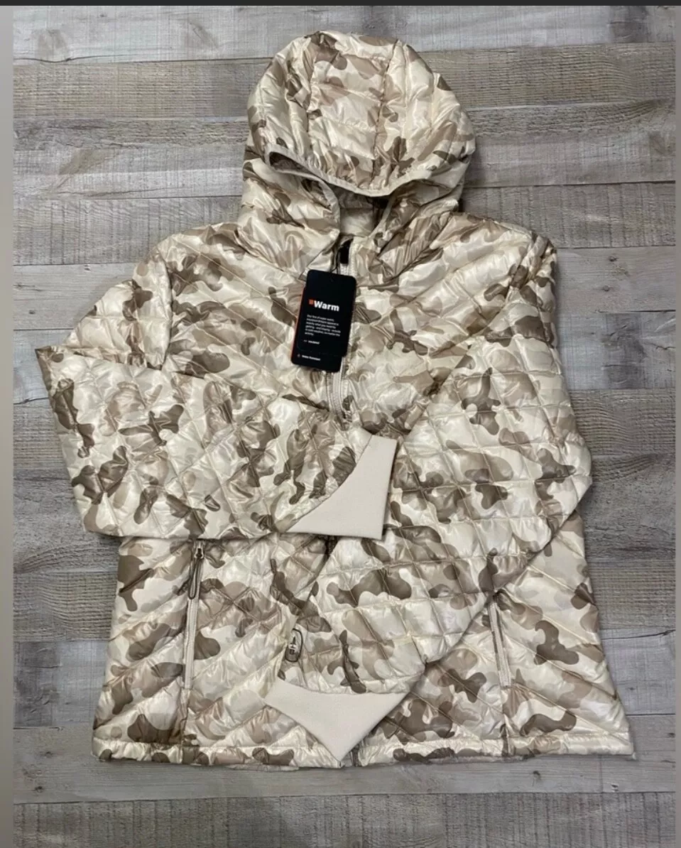 Women's camouflage down jacket cheap