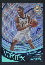 2022-23 Panini Revolution Bennedict Mathurin Vortex Cosmic #d/99 Indiana Pacers
