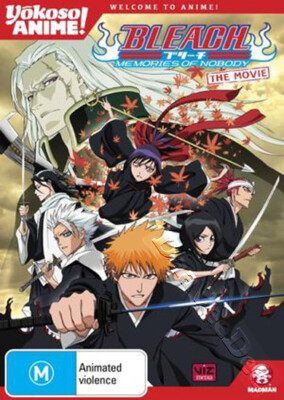Bleach: Memories of Nobody NEW PAL Cult DVD Noriyuki Abe Masakazu