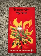 Touched by the Fire ~ Luke and Acts 1971 Vintage Paperback Book 