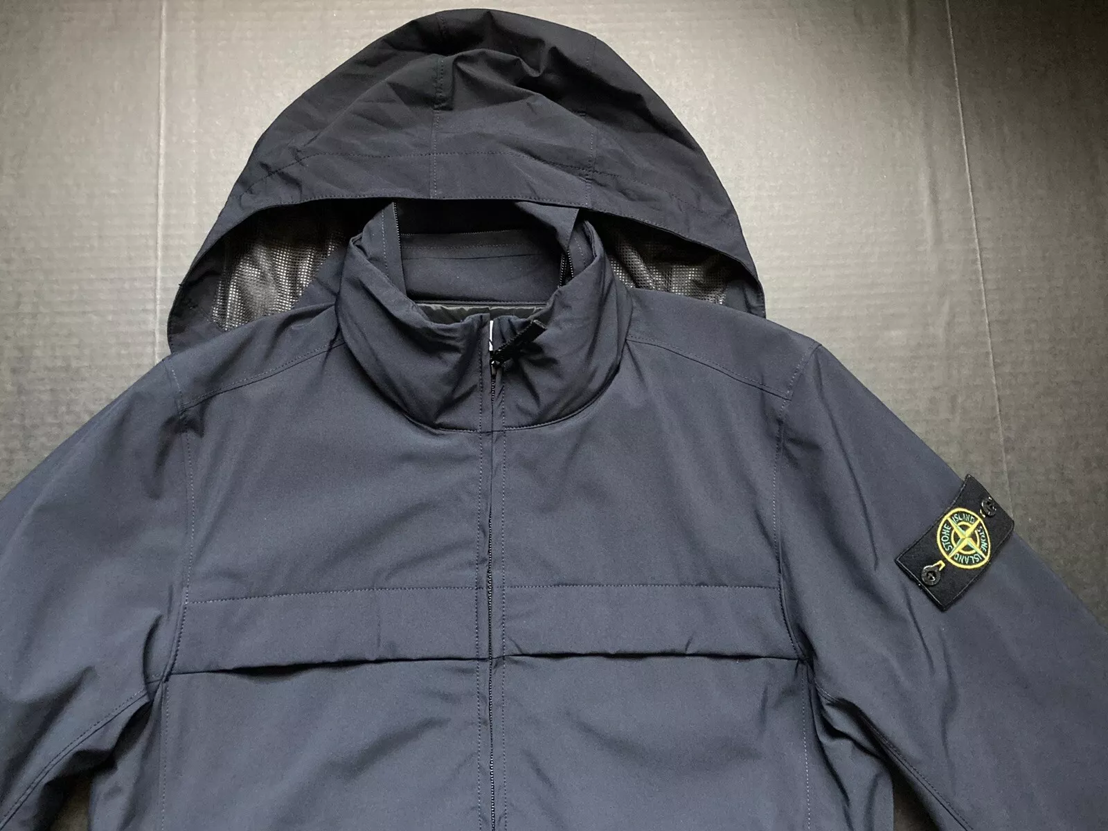 Stone Island Soft Shell R Primaloft veste chemise chapeau suprême moyen vente au détail