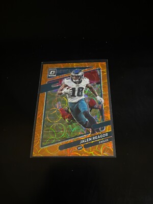Jalen Reagor 2021 Donruss Optic Orange Scope Prizm /79 Eagles 7 PWE