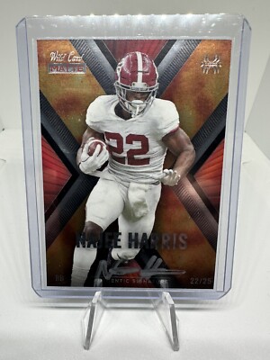 2021 Wild Card Matte Najee Harris EXPLODE 22/25 Jersey Match    