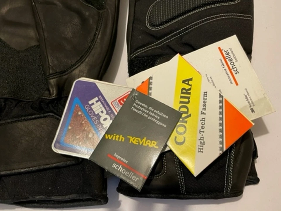 M2R NORDIC Waterproof Motorcycle Gloves XL New! WINTER Thermal Road Motorbike - Image 4 of 4