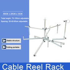 Underfloor Heating Pipe Decoiler Unwinder Pipe Reel Dispenser Cable Reel Rack