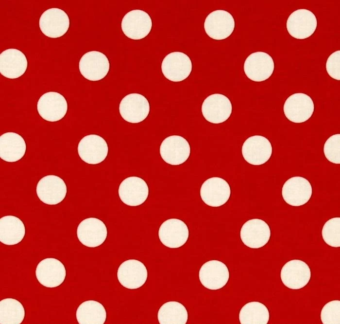 POLKA DOT 100% PURE COTTON TABLE CLOTH COVER + NAPKINS LINEN - MANY COLOURS/SIZE - Image 2 of 4