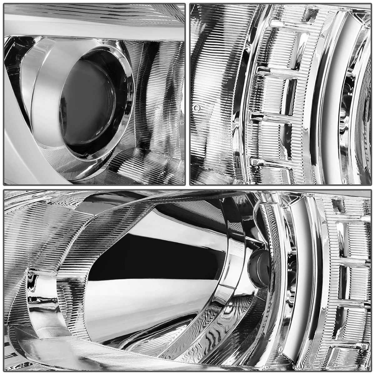 For 10-14 Outback Legacy Projector Headlights Lamps Smoked Housing Clear Corner