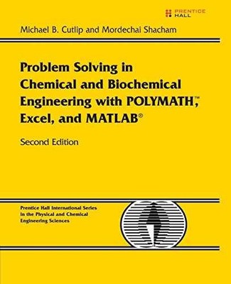 Problem Solving in Chemical and - Paperback, by Cutlip Michael B. - Acceptable n