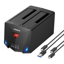 USB 3.2 Gen 1 to Hard Drive Docking Station, Hard Drive Dock for 2.5 or 3.5 i...