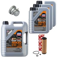 MotoröL Filter Set Top Tec 4200 5W-30 8 Liter + Schraube FüR Mercedes Sprinter