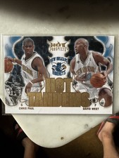 2008-09 Fleer Hot Prospects - Hot Tandems Chris Paul, David West #HT-11