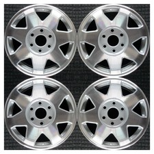 Set 2002 2003 2004 2005 2006 Cadillac Escalade Esv Ext Oem 17 Wheels Rims 4563 Set 2002 2003 2004 2005 2006 Cadillac Escalade Esv Ext Oem 17 Wheels Rims 4563