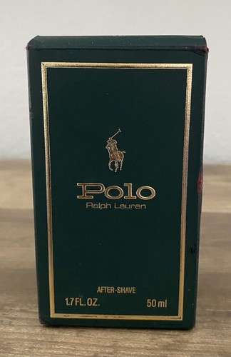 Polo Ralph Lauren After Shave 50ml Green Vtg 60% Full - Picture 10 of 10