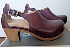 DANSKO Women's Size 40 (9.5-10) Sassy Cordovan Milled #1831812200  EXCELLENT!