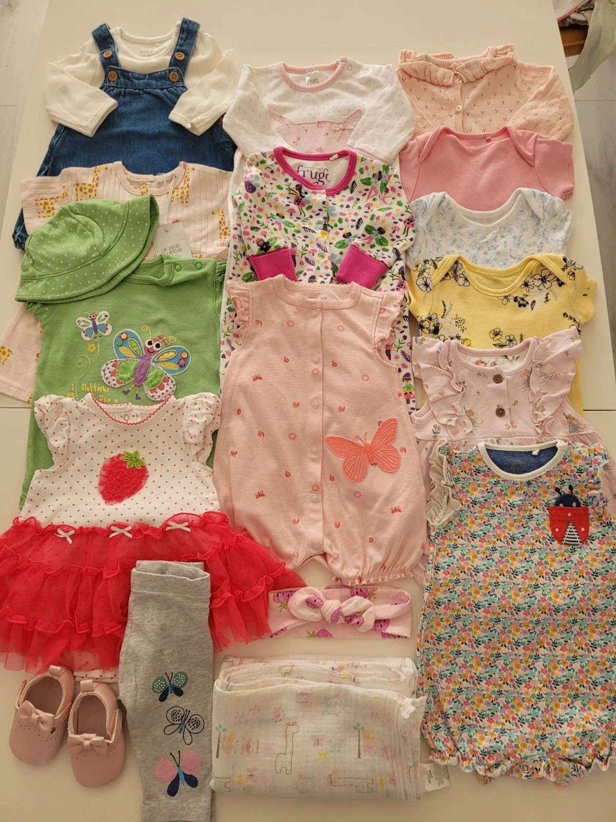 Baby Girls Summer Clothes Bundle Age 0-3 Months
Opens in a new window or tab