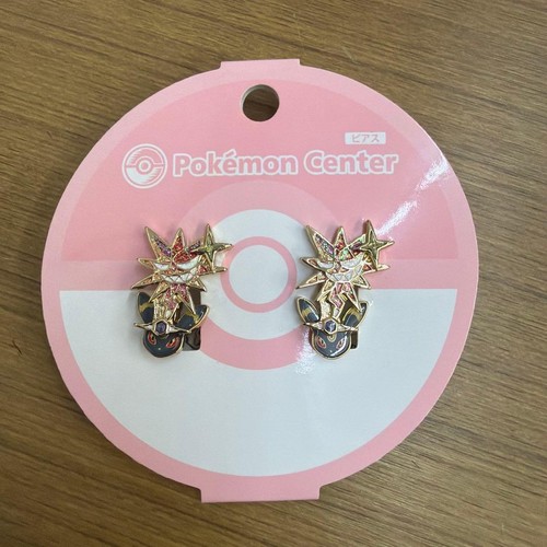 Pokémon Center Blackie Earrings Thunders Ring Metal - Picture 2 of 7