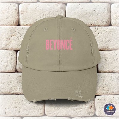 Beyonce Logo Unisex Distressed Cap