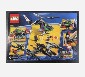 LEGO DC Super Heroes 6863 Batwing Battle Over Gotham City Batman Joker Retired N