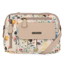 MultiSac Women's Zippy Triple Compartment Crossbody One Size, Catalina Floral