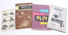 VTG Lot of Kodak Data Books Formulas Filters Picture in Stereo  Polaroid SX-70