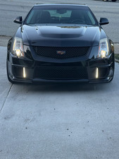 For 09-15 Cadillac Cts-v V2 Carbon Fiber Front Fog Light Grille Cover Drl System For 09-15 Cadillac Cts-v V2 Carbon Fiber Front Fog Light Grille Cover Drl System