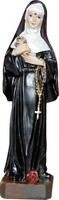 Heilige Rita Figur 12 Cm Handbemalt Polyresin Deko Statue