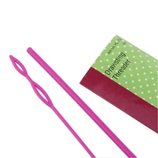 2 Set/6 Flexible Drawstring Threaders Elastic Puller Tool Sewing