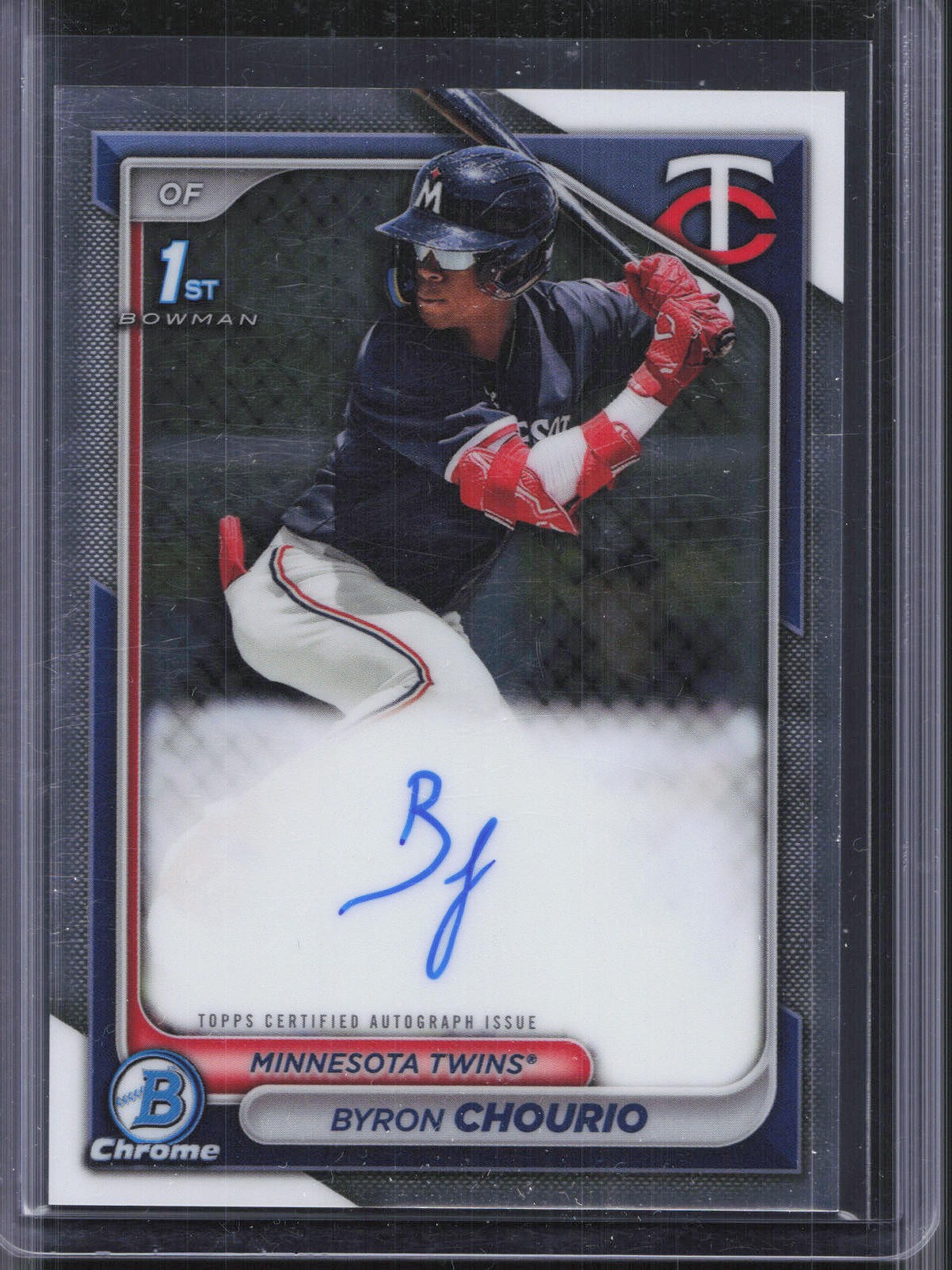 2024 Bowman #CPA-BCH Byron Chourio Chrome Prospects Autographs