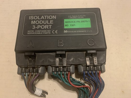 Western 29070-1 Snowplow 3-Port Isolation Module BD1321