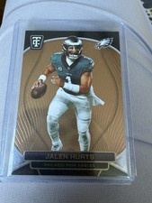 2024 Panini Totally Certified #72 Jalen Hurts Mirror Neon Orange #/399