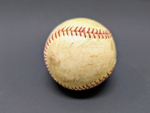 1957 Milwaukee Braves Autographed Signed Baseball Haney Atwell Dittmer Crone - Picture 7 of 9