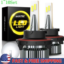 High Low Beam LED H13 Headlight for Ford F-250 Super Duty 2005-2022 1-10Set