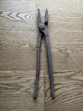 Antique Blacksmith Tongs 