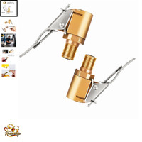 8Mm Autoventil Hebelstecker 2 StüCk FüR Luftpumpe, Messing Reifenventil Adapter