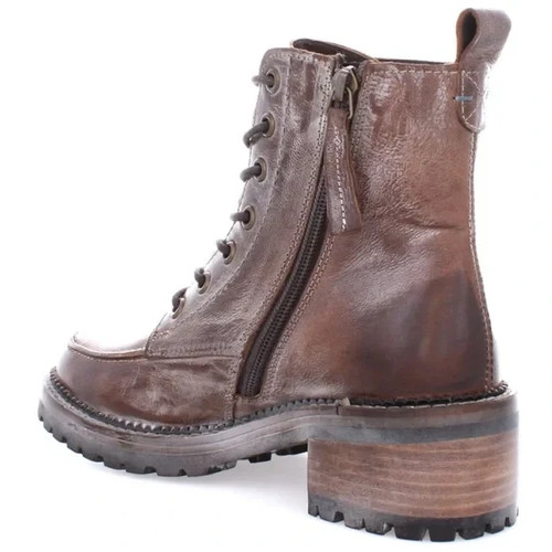 Roan by Bed Stu Mabe Damenstiefel Größe 7,5 8 9 9,5 grau rostfarben Schnürstiefel Combat NEU - Bild 5 von 7