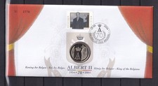 [LG80982] Belgium N°3289 Royalty Numismatic cover SUPERB