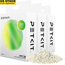 Natural Clumping Cat Litter Tofu Bentonite Odor Control Dust Free Flushable New