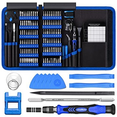 PC Building Tool Kit 140-IN-1: Computer Tool Kit for Repair & Assembly Blue